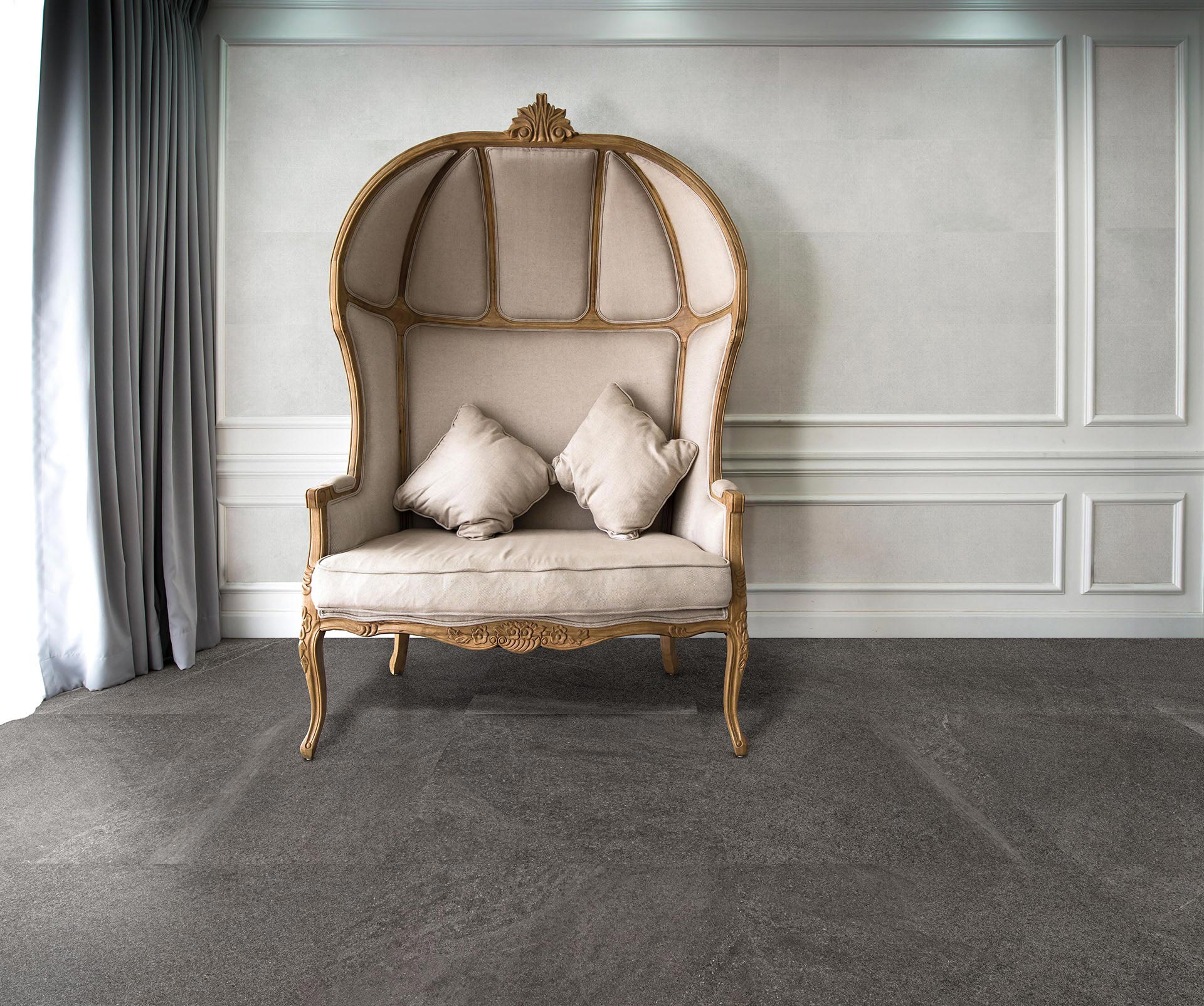 AMB TRAPANI PEARL 30X90 FIDENZA GRAPHITE 75X75