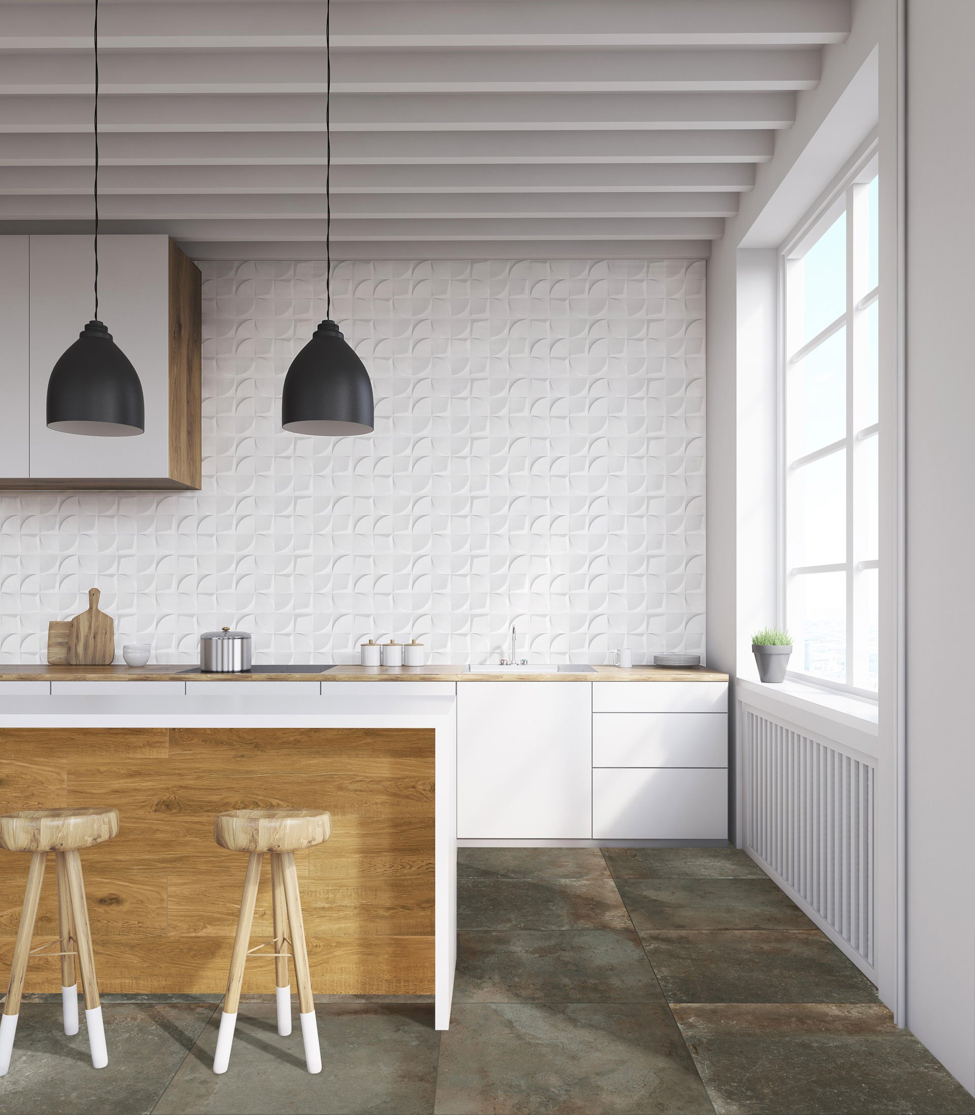 AMB CREAZZO MATT 30X90 TERRACINA 75X75