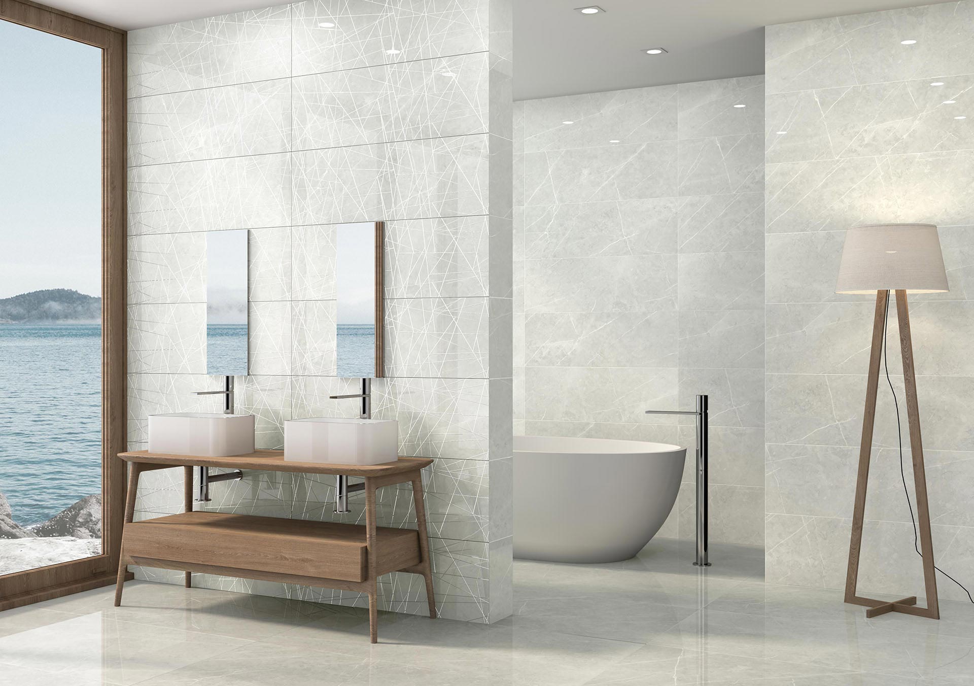 AMB ALTAMURA WALL PEARL MATERA 30X90 ALTAMURA PEARL 60X120