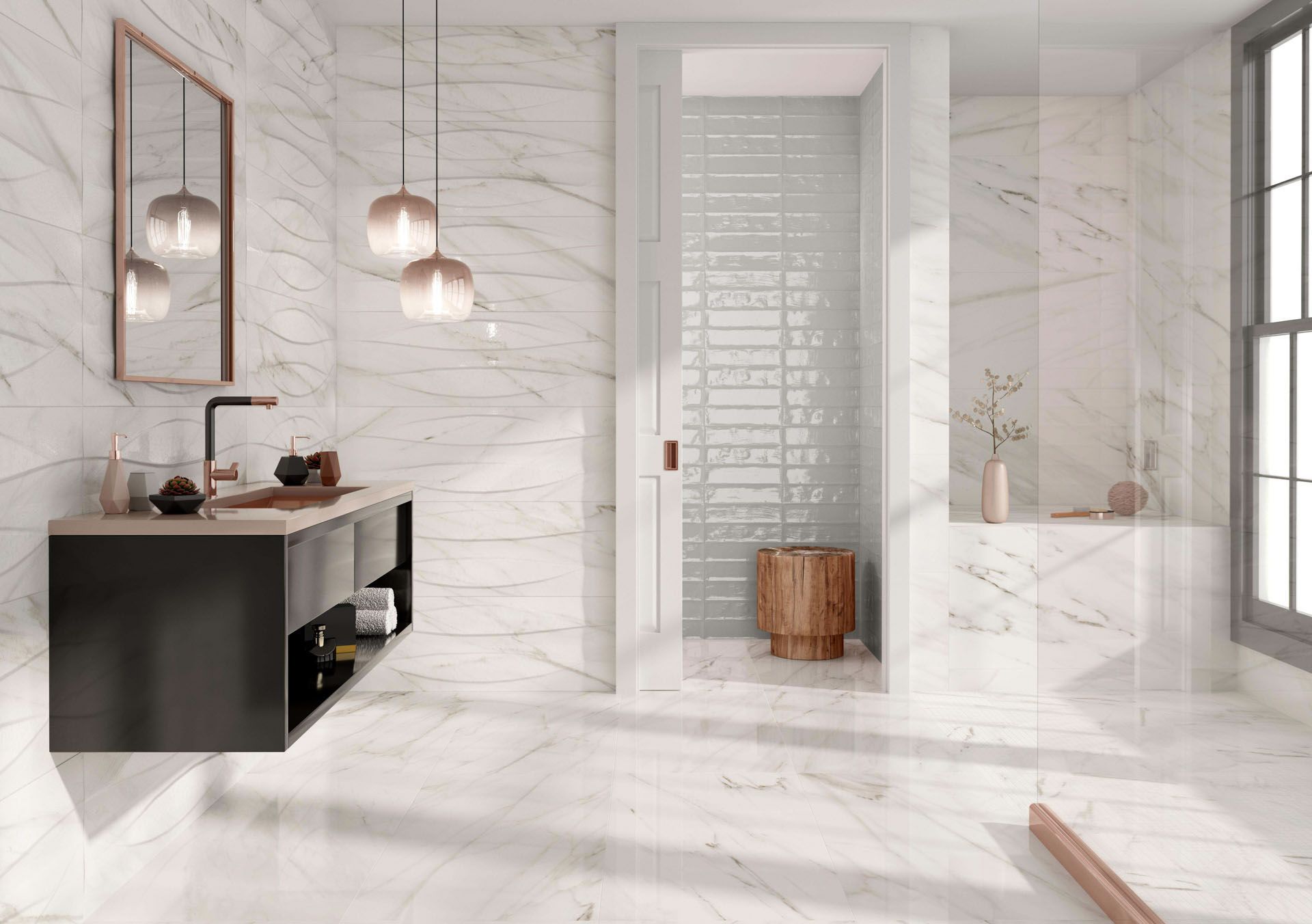 AMB DOZZA WHITE 60X120 40X120