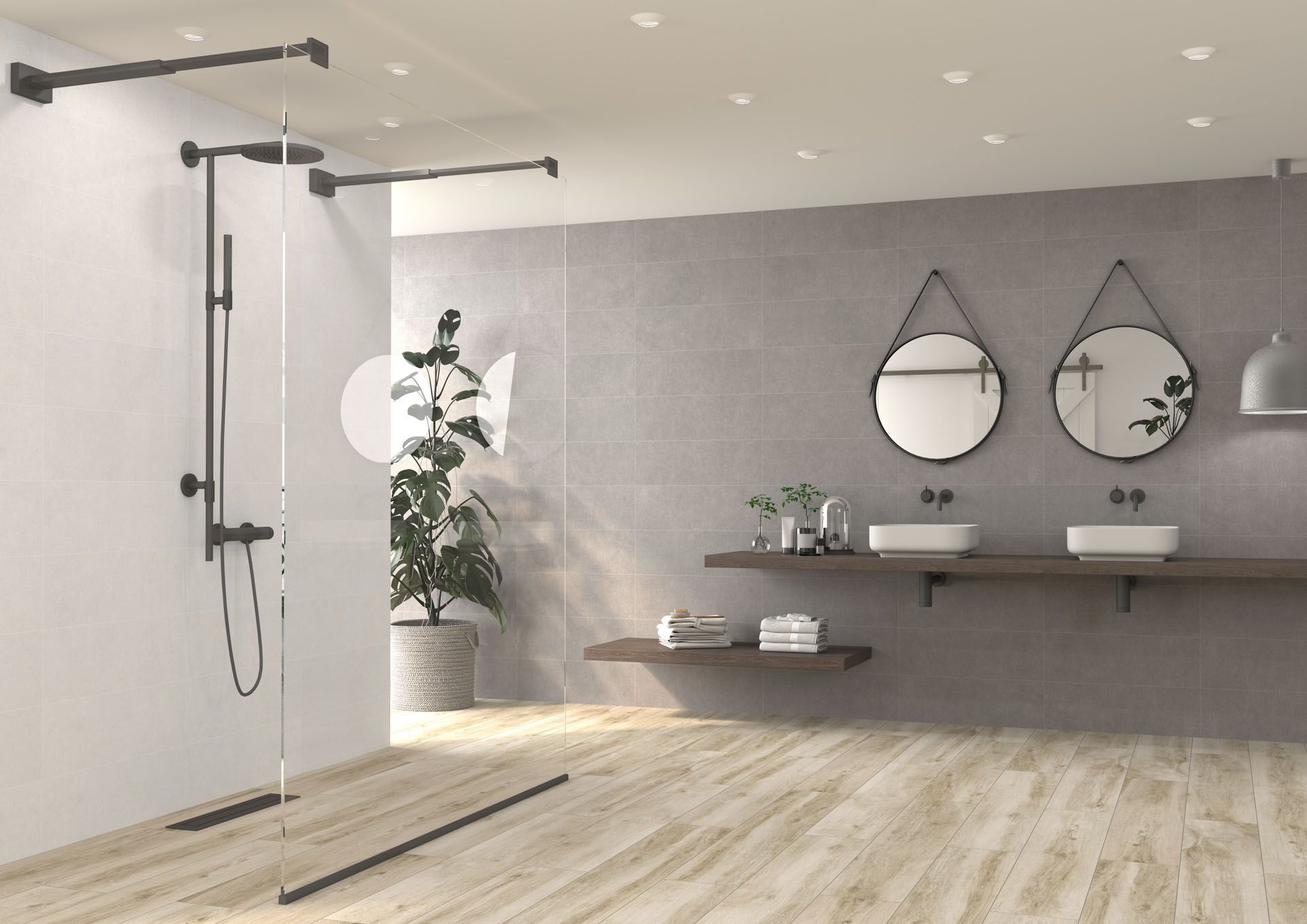 AMB TOSCANA SILVER - WHITE 20X60 FOREVER TILO 20X120