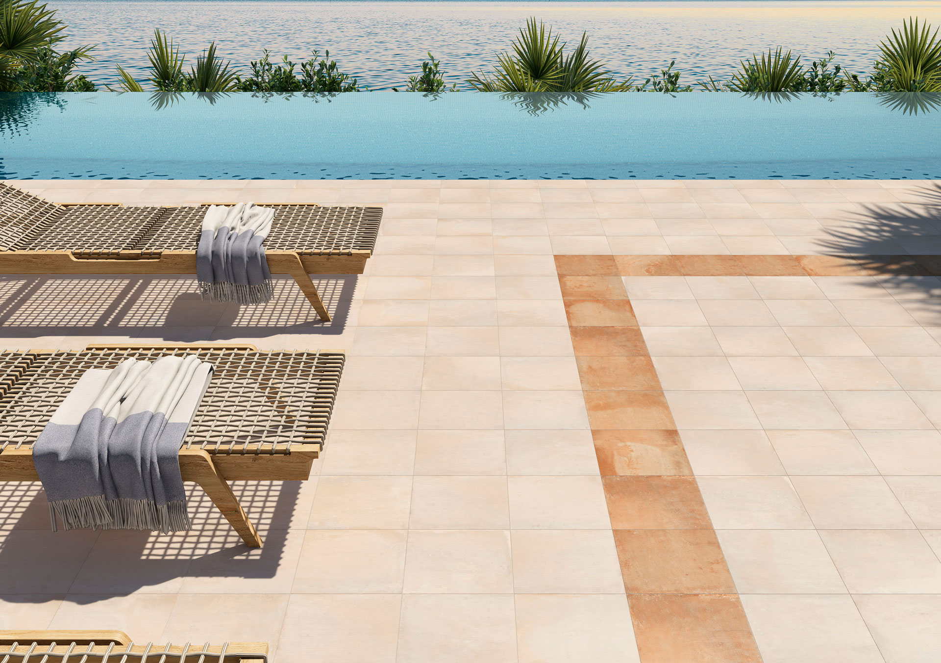 AMB TERRACOTTA WHITE COTTO 30X30
