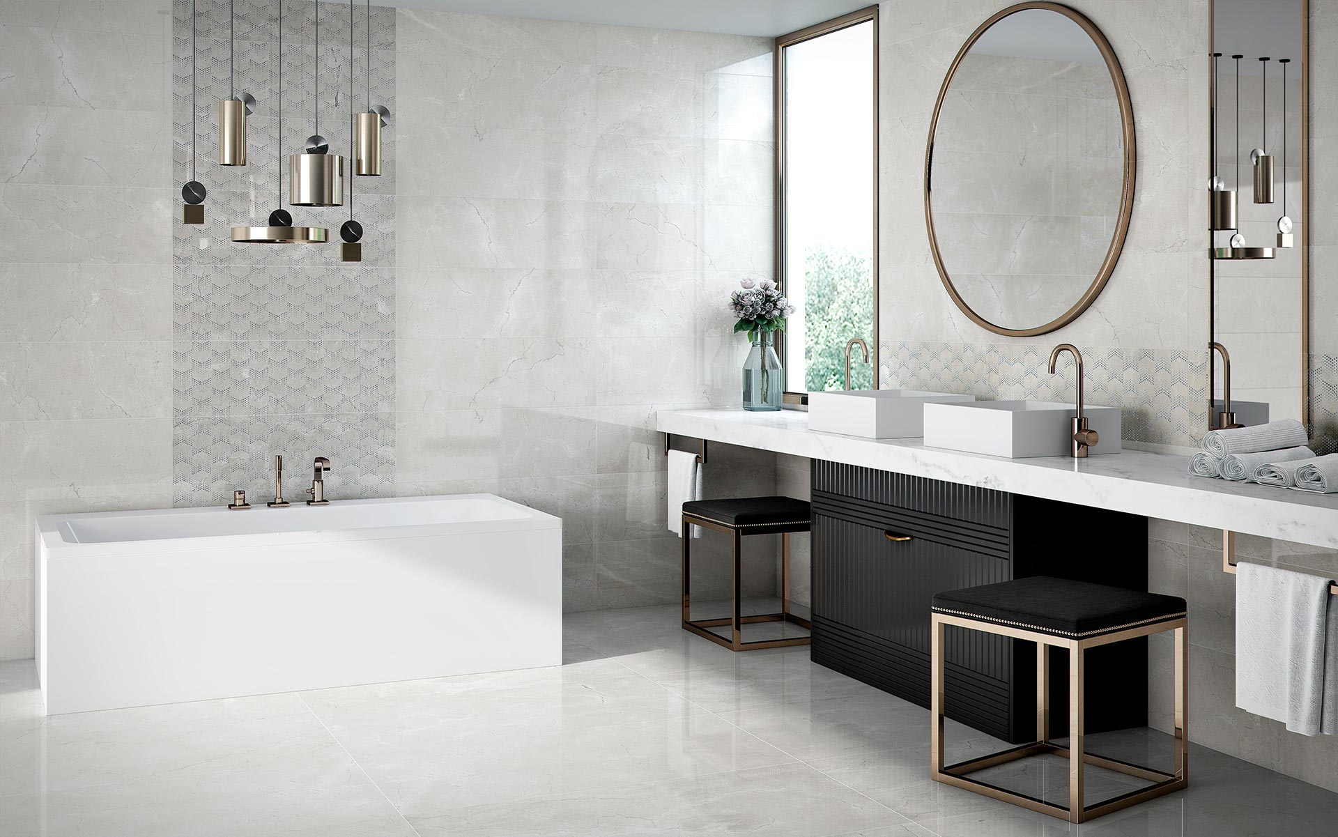 AMB BERLUZZI PEARL ADUA PEARL 30X90