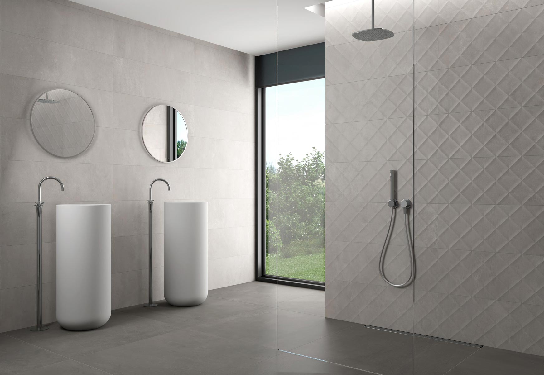 AMB LEMA SILVER 30X90 RLV LEMA SILVER 30X90 INTEGRA GRAPHITE 90X90