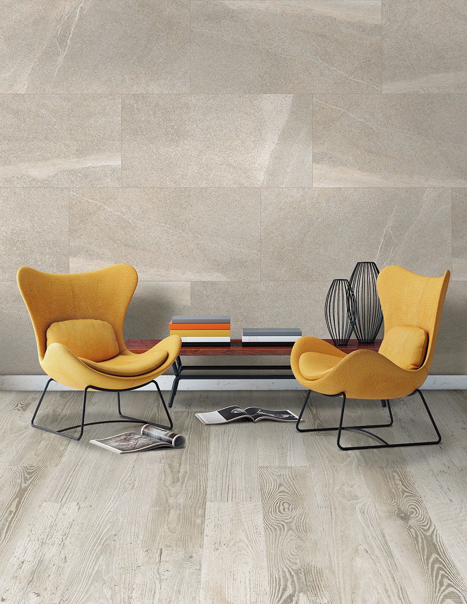 AMB FIDENZA LINEN 60X120 ORISTANO WHITE 20X120