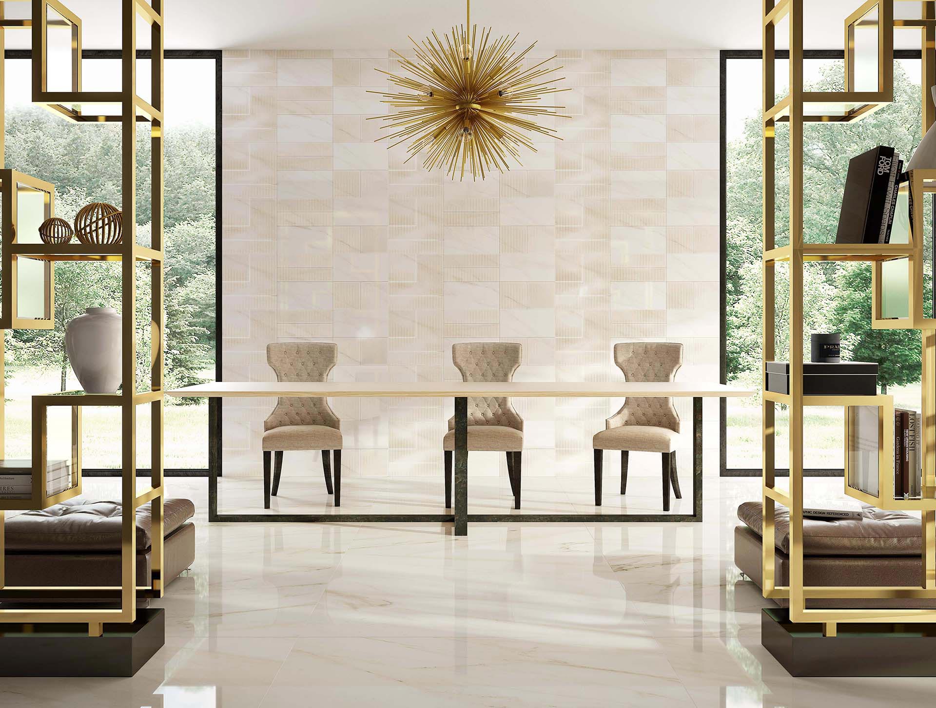 AMB DOZZA GOLD 60X120 INCONTRO GOLD 40X120