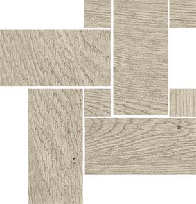 MOSAICO LEGNO DILUCA TAN 22X22