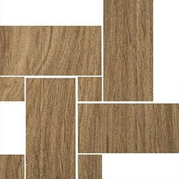 MOSAICO LEGNO RAGUSA UMBER 22X22