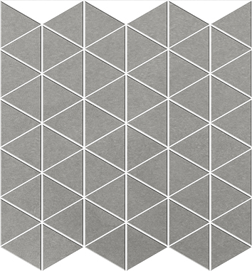 MOSAICO TRIS CASTROVILLARI GRAY 28X28