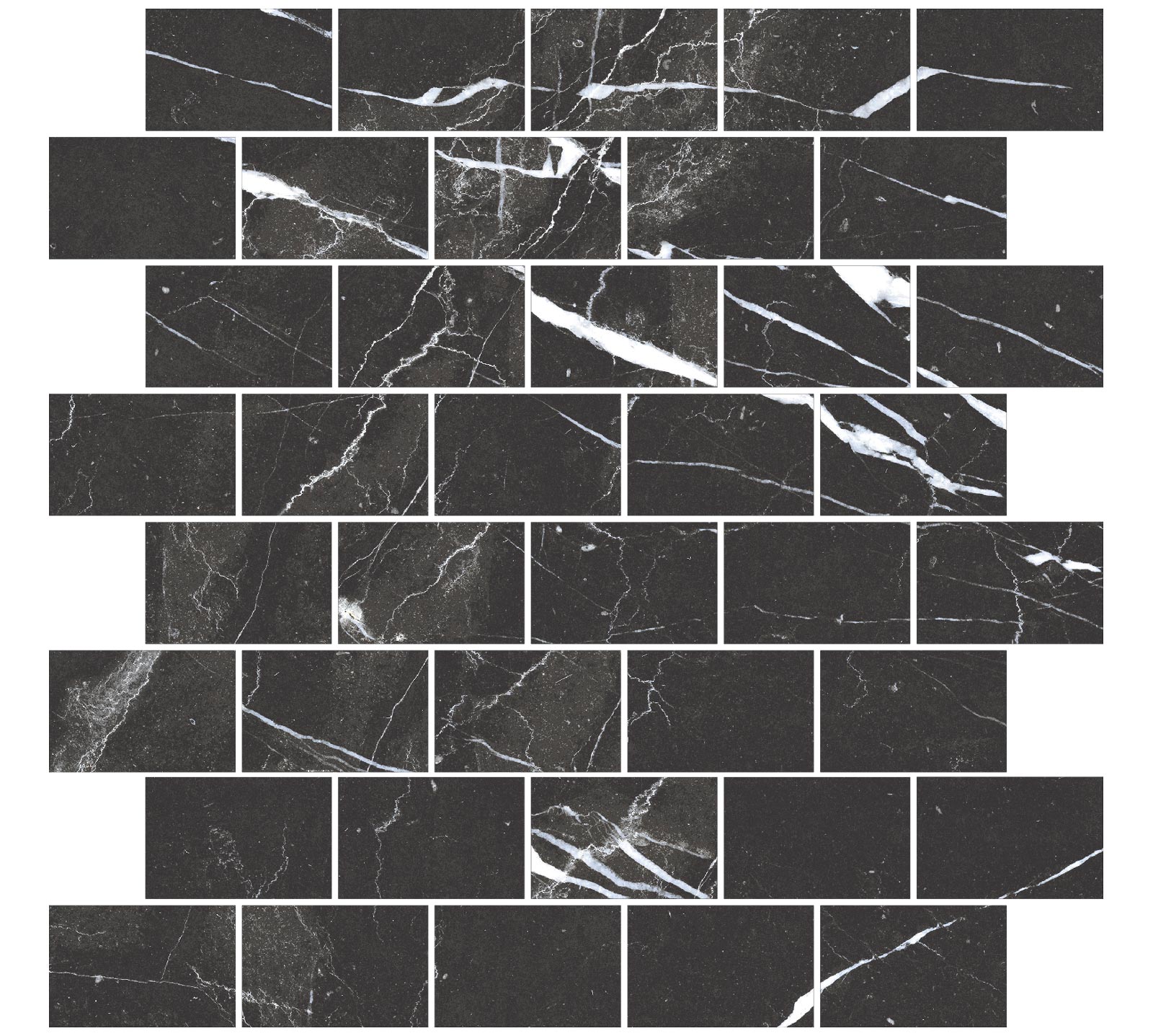 MARQUINA BLACK MALLA AUREA 29X26