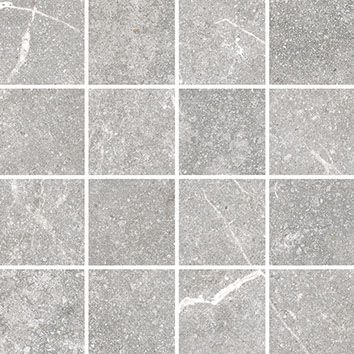 MOSAICO SOAPSTONE SILVER 30X30 (7X7) PUL